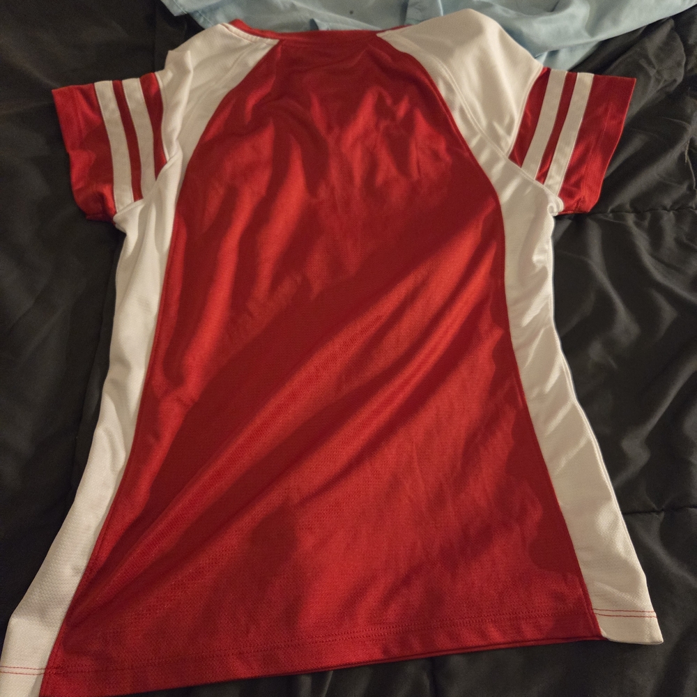 Kansas City Chiefs Kids Red and White Shirt - Picture 4 of 4